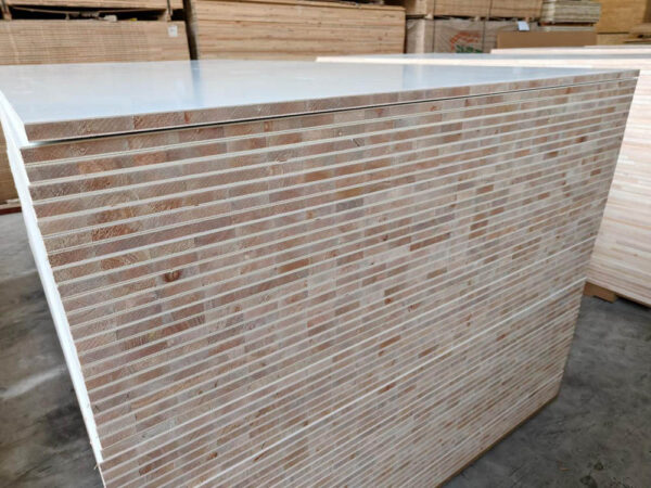 Blockboard - Melamine-Faced Plywood Panel with Solid Wood Core - Image 4